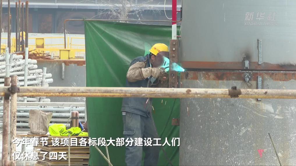 新華全媒+｜長三角重大工程奮戰(zhàn)“開門紅”